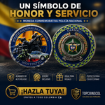 Moneda Conmemorativa Policía Nacional